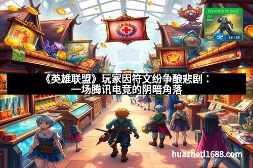 《英雄联盟》玩家因符文纷争酿悲剧：一场腾讯电竞的阴暗角落